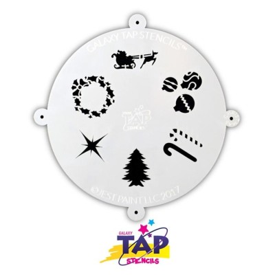 Tap Galaxy Stencil Christmas
